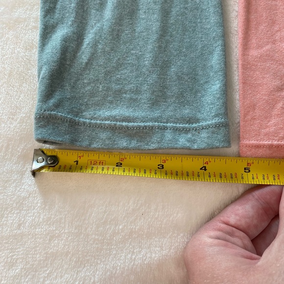 Set Of 2 OS Solid Heather Colored LuLaroe Leggings - Picture 13 of 16